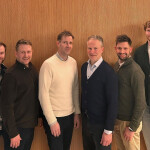 Members of Samherji and Optimar's team From the left: Sigmar Örn Hilmarsson, Sigurpáll Hjörvar Árnason, Jón Kjartan Jónsson, Siggi Olason, Espen Rørvik og Sigurd Lillebø