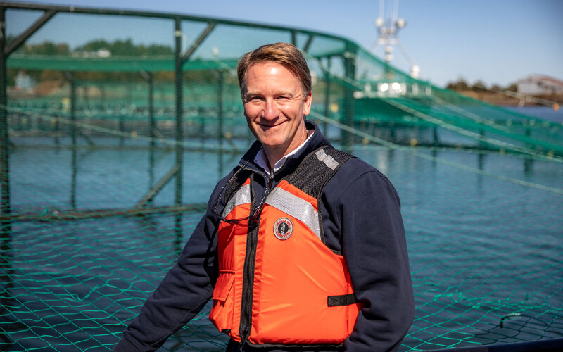 Canadian Seafood Farmers Board Chair Joel Richardson