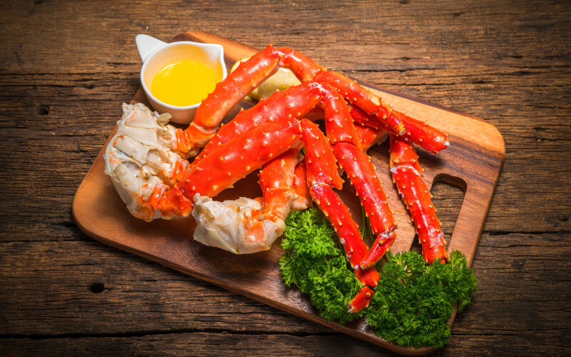 Alaskan king crab
