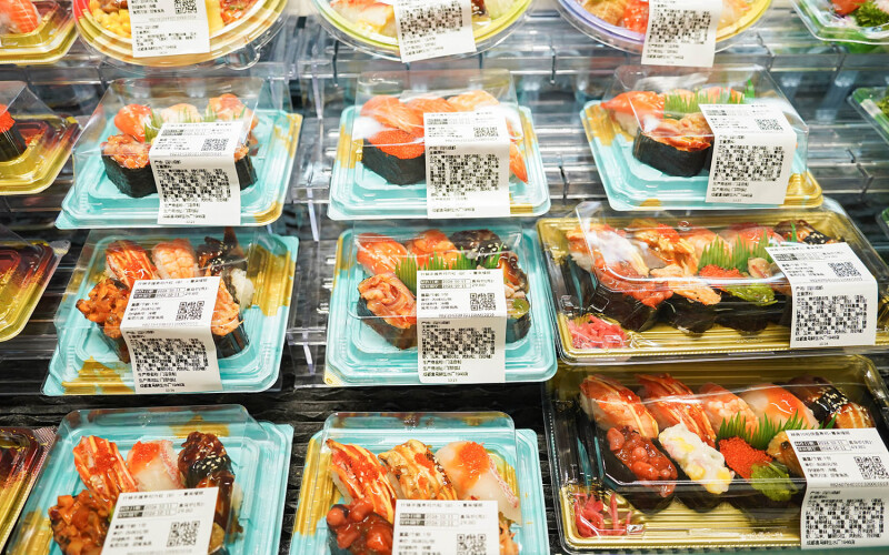salmon sushi for sale in China