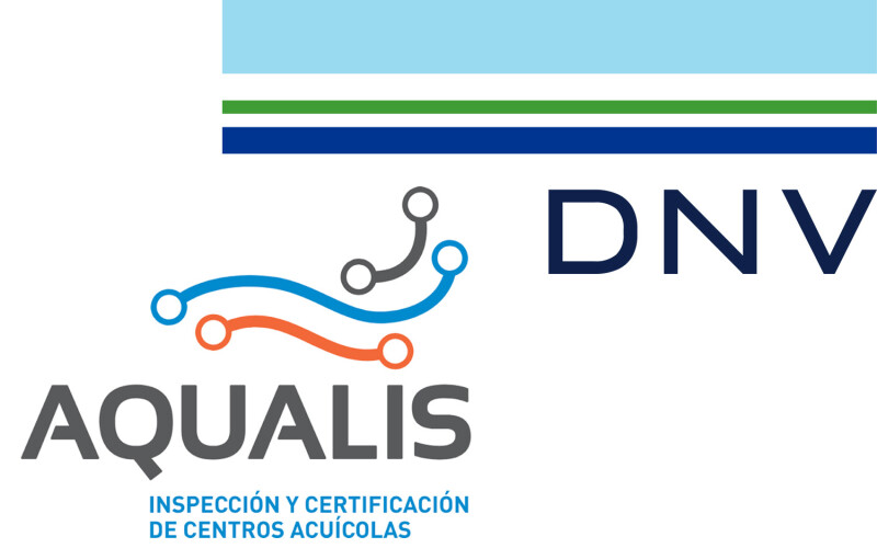 The DNV and Aqualis logos
