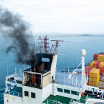 Pollution from a vessel