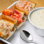 Luke's Lobster's Seafood Flight combo