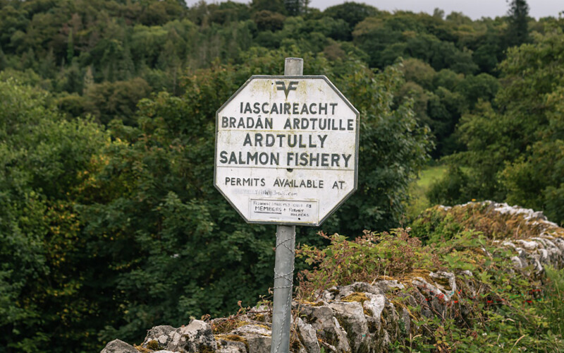 A salmon fishery in County Kerry, Ireland