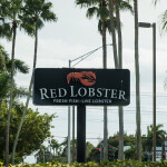 A Red Lobster sign outside a Miami, Florida, U.S.A. location