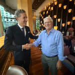 Zunibal Chief Commercial Officer Ángel Martínez and Thai Union Group Director Global Fish Purchasing Tony Lazazzara