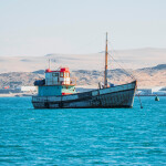 A Namibian fishing boat