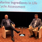 IFFO Technical Director Brett Glencross (left) and Cargill Animal Nutrition and Health Director of Sustainability for Aqua Nutrition Dave Robb