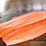 Atlantic salmon fillets