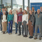 The 2026 Maine Blue Biotech Studio cohort pictured at Bigelow Laboratory for Ocean Sciences in East Boothbay, Maine, U.S.
