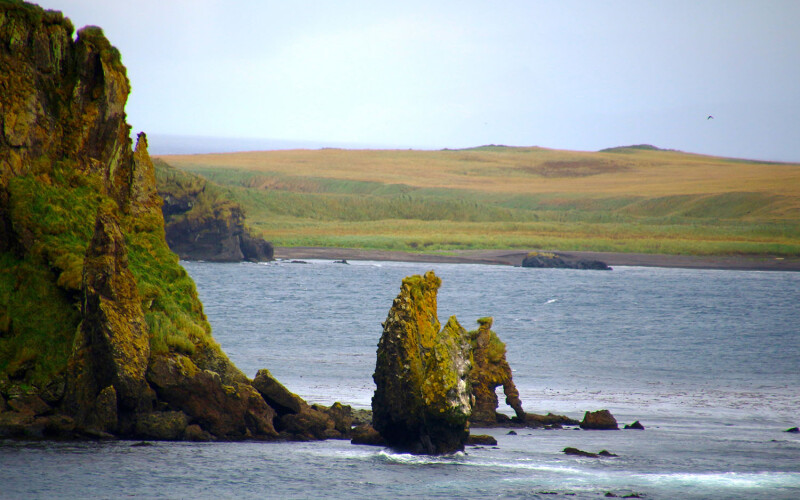 Aleutian Islands in Alaska