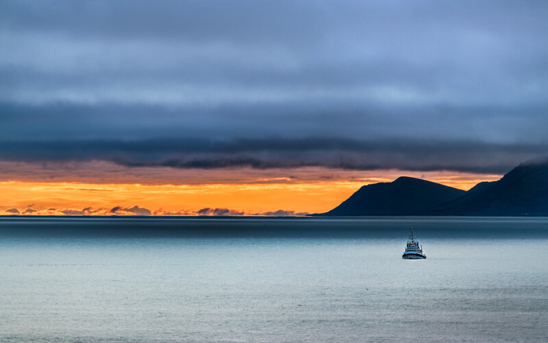 Boat in Alaska