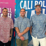 Star Big Wave Surfers Balaram Stack, Jojo Roper, and Peter Mel joined Aquamar to guest judge the Cali Roll Competition