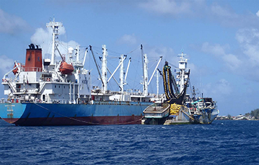 Skipjack tuna fishing vessels in the Western and Central Pacific Ocean.