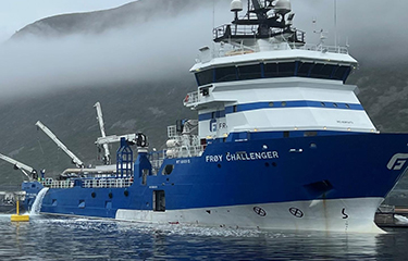 The Frøy Challenger, one of the boats built by Frøy.