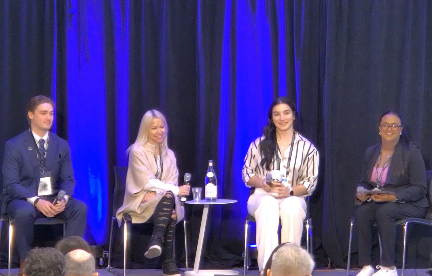 Sibley Media Founder and Seafood Influencer James Sibley, Gigieats Founder and “Salmon Queen” Genevieve (GiGi) Ashworth, Seaside with Emily Founder and Seafood Influencer Emily De Sousa, and SeafoodSource Associate Editor Bhavana Scalia-Bruce