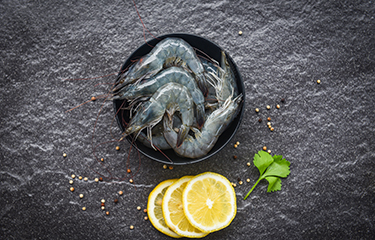 shrimp with lemon