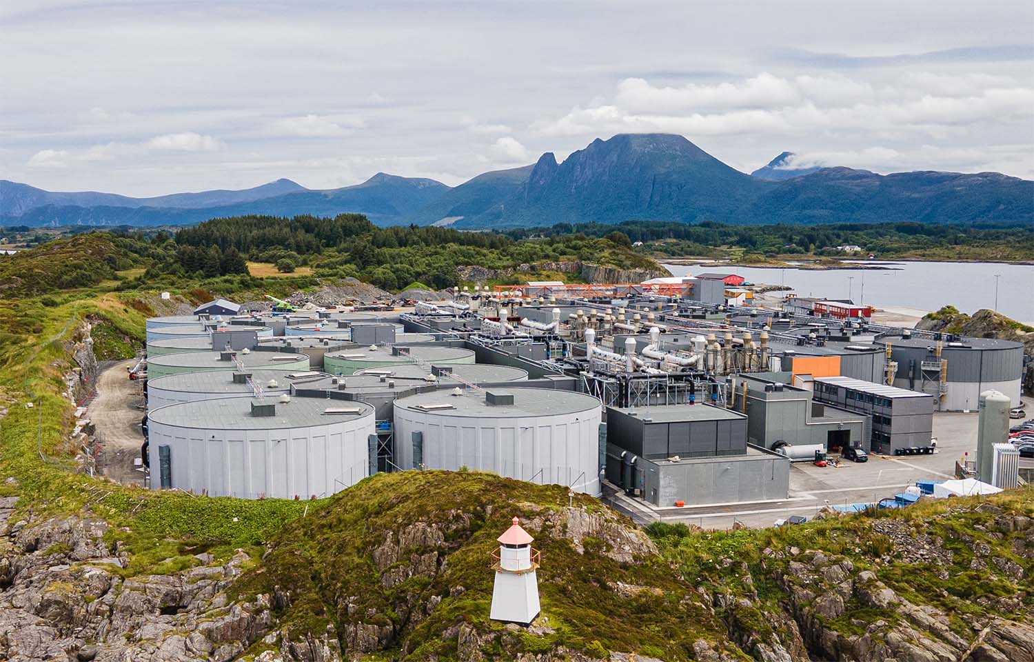Salmon Evolution's facility in Norway