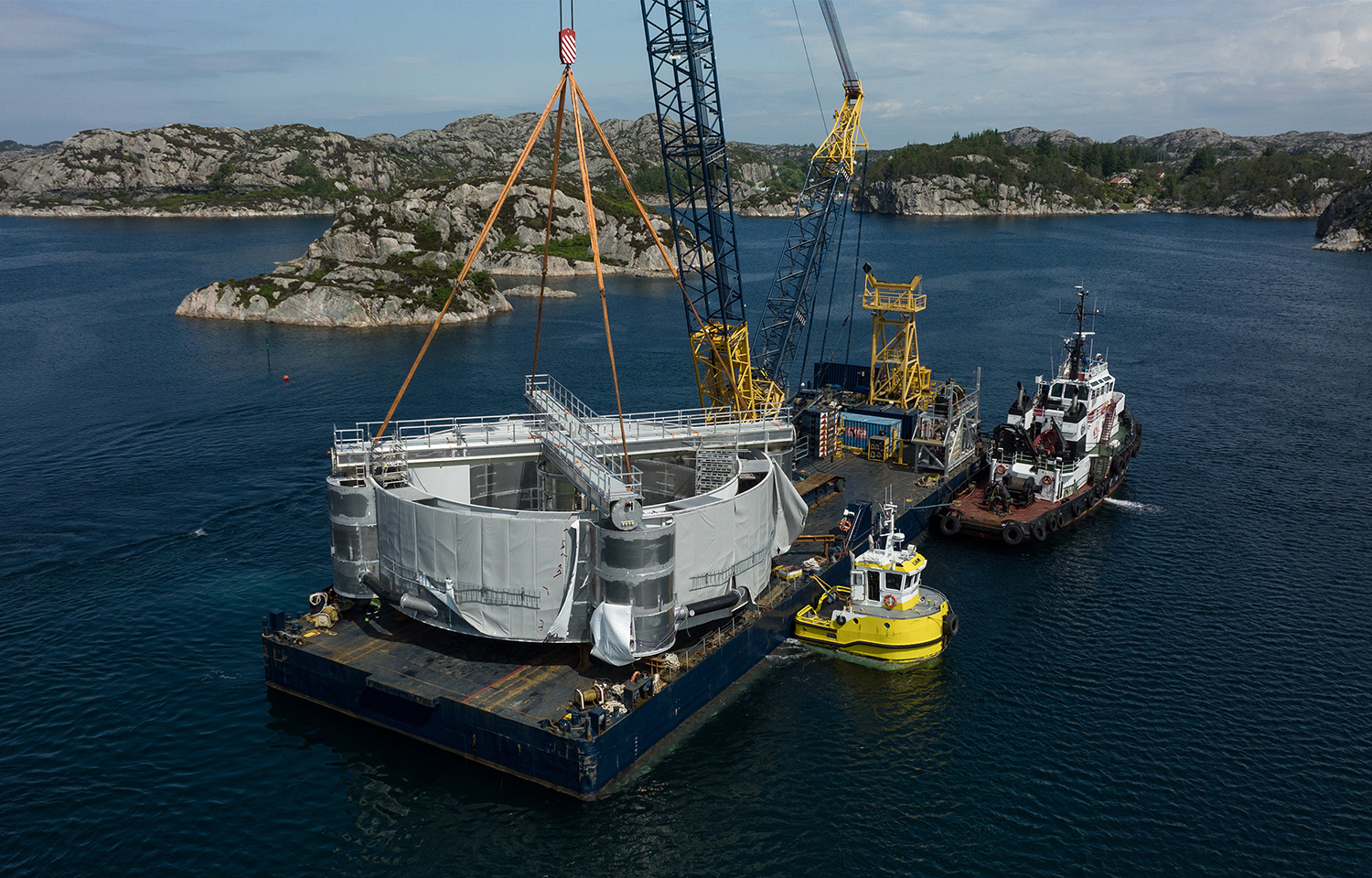 Optiras RAS technology being transported