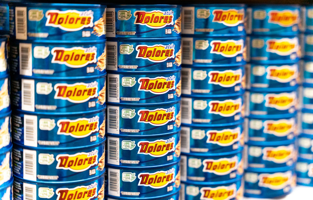 Mexican canned tuna products