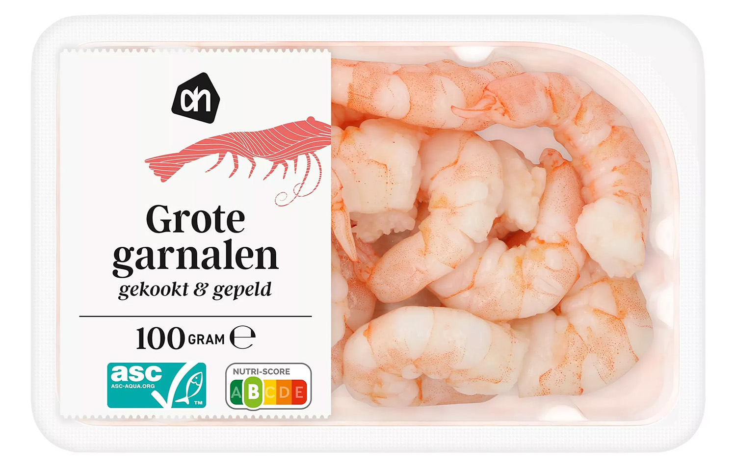 Albert Heijn has begun selling shrimp fed with algal oil and insect meal.