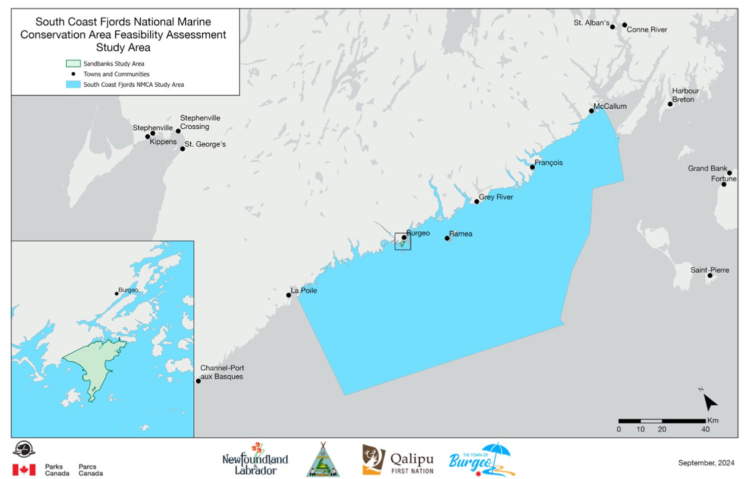 A proposed National Marine Conservation Area in Newfoundland, Canada