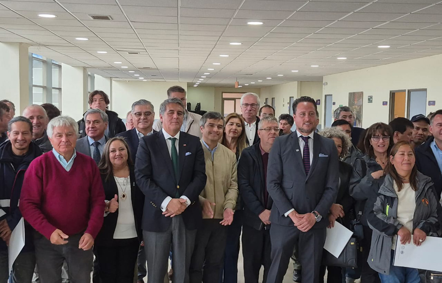Salmon industry stakeholders meeting in Puerto Montt, Chile
