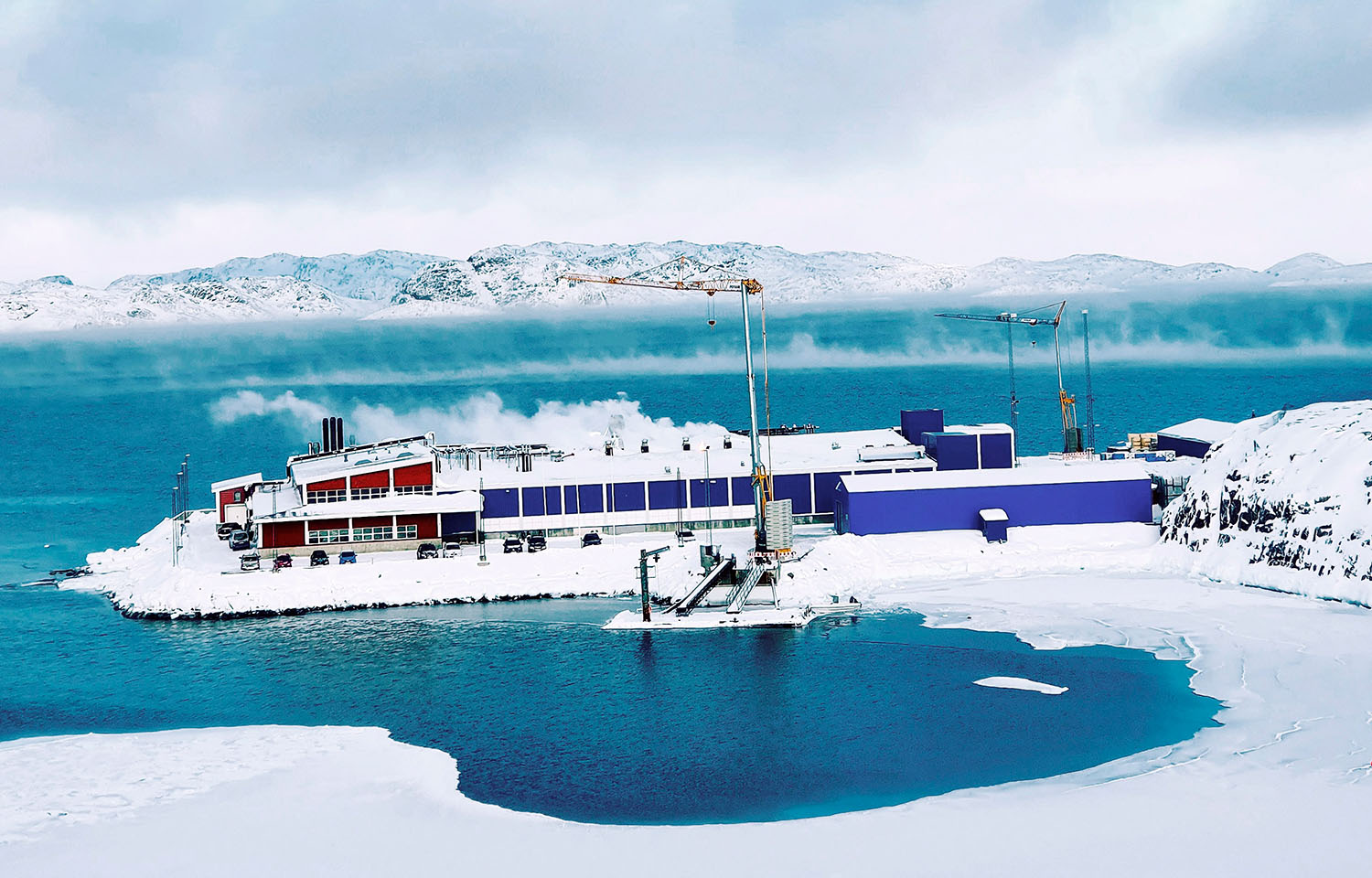 One of Polar Seafood's processing facilities in Greenland
