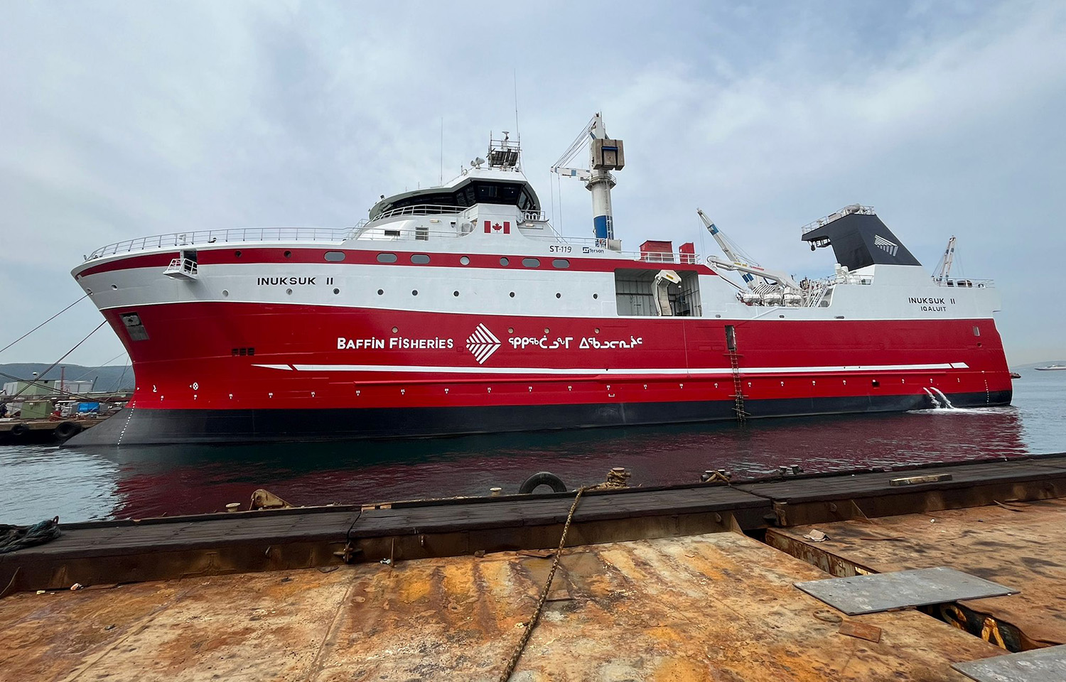 The Inuksuk II turbot- and shrimp-fishing vessel