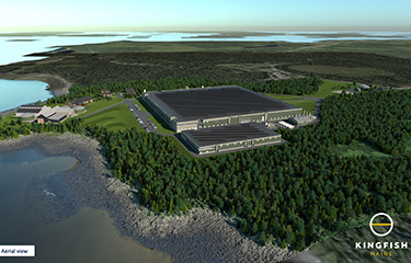 The Kingfish Company has secured permitting needed to begin construction on its RAS facility in Jonesport, Maine.