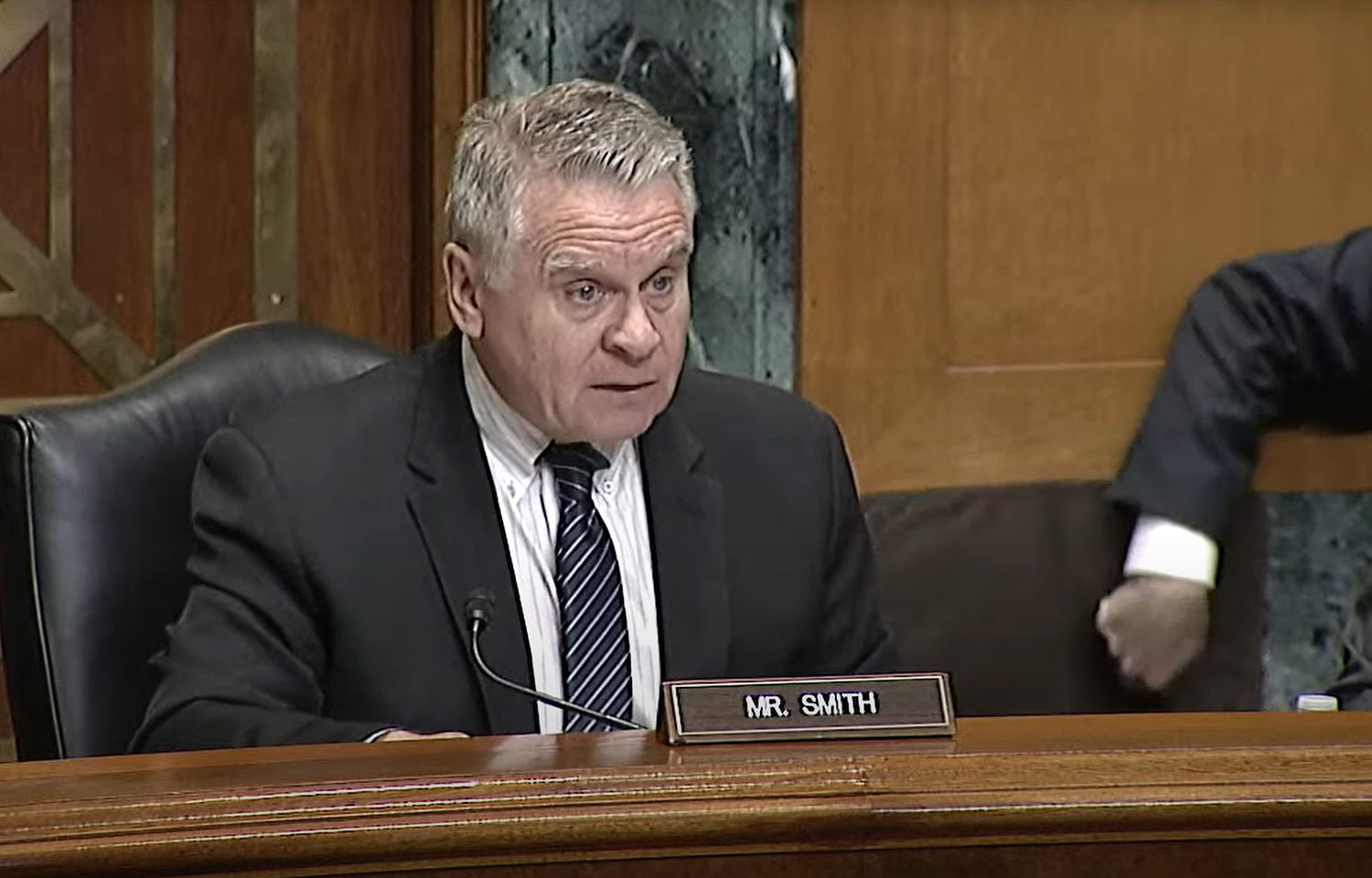 U.S. Representative Chris Smith (R-New Jersey) in his role as chair of the U.S. Congressional-Executive Commission on China