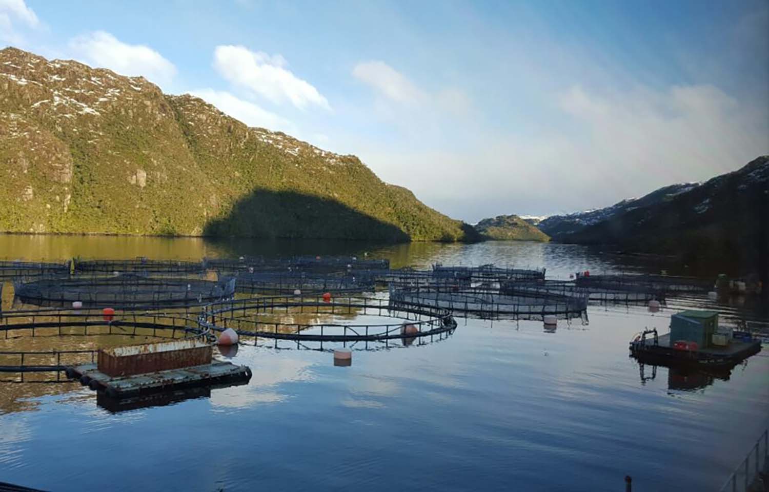 A Nova Austral fish farm