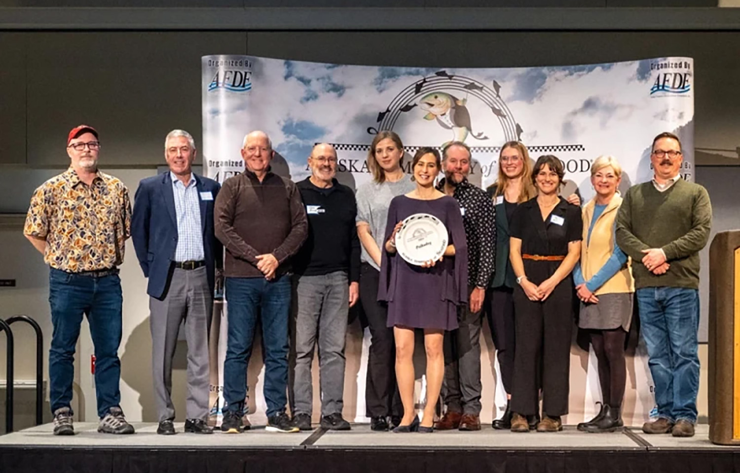Winners at the 2023 Alaska Symphony of Seafood | Photo courtesy of the Alaska Fisheries Development Foundation