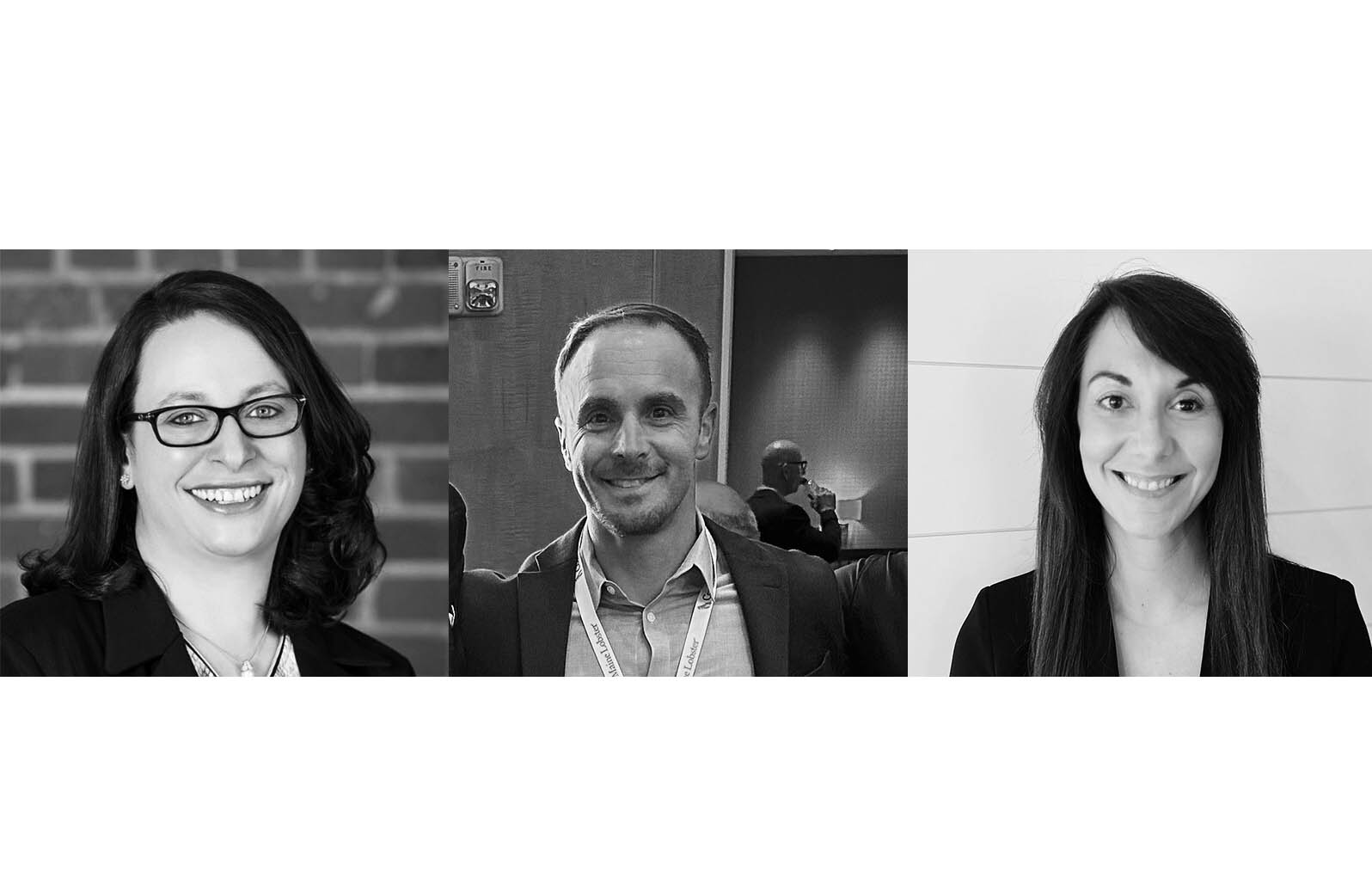 New Cousins Maine Lobster Senior Vice President of Marketing Marion Thomas, President Shaun Higgins, and Director of Franchise Development Lindsay Herberger