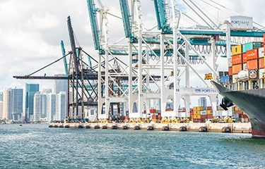 A US port