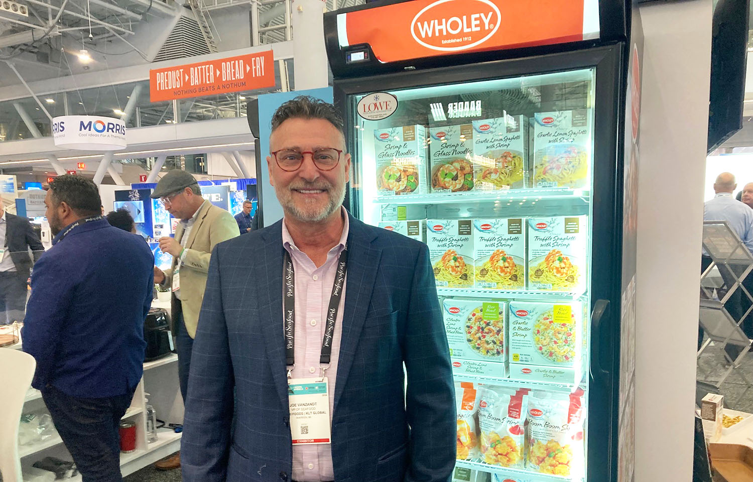 Lipari Foods Vice President of Seafood Joe VanZandt