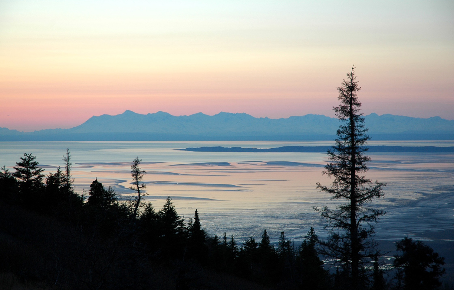 Cook Inlet in Alaska