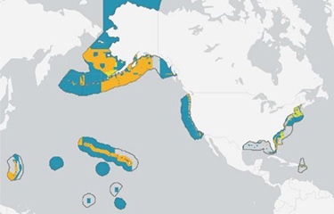 72 percent of federal waters are conservation areas