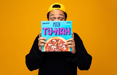 BettaF!sh's new Pizza TU-NAH product.