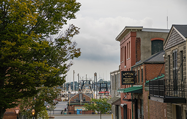 Downtown New Bedford, Massachusetts, U.S.A.