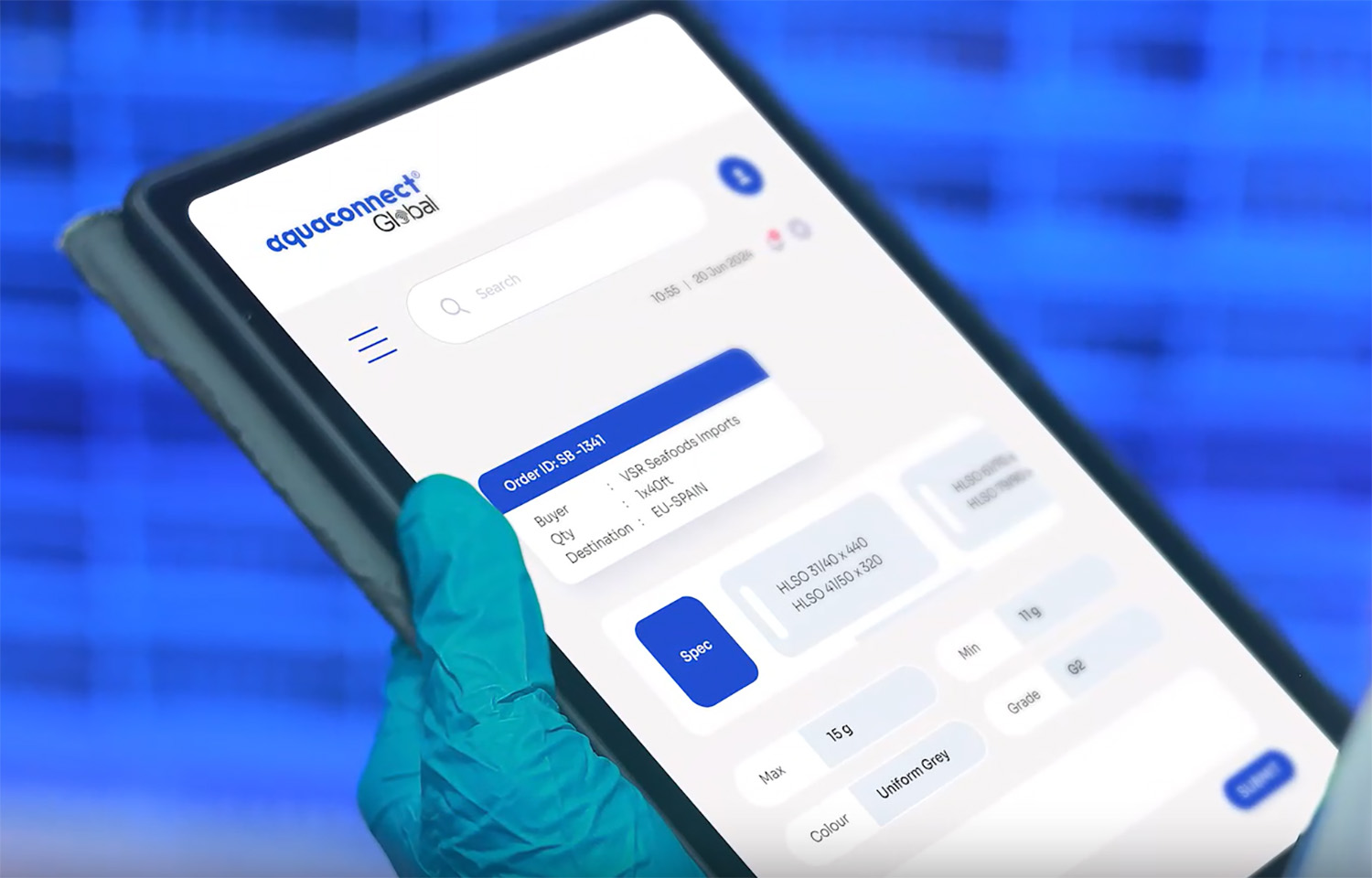 Aquaconnect's digital platform