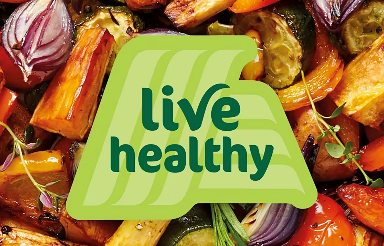 Aldi's new Live Healthy logo