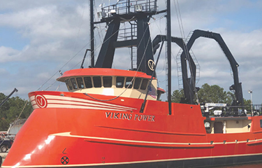 New Bedford scallop boat launches in Alabama with a “positive energy bow”