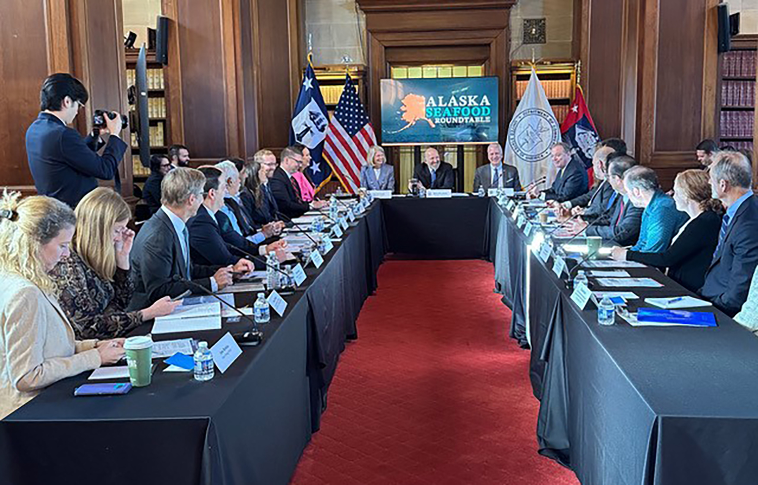 The 9 September roundtable on Alaska seafood hosted in Washington, D.C.
