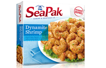 SeaPak's Dynamite Shrimp product.