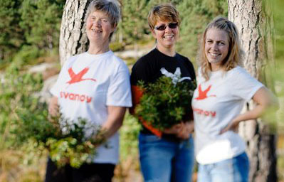 Svanøy Røykeri team