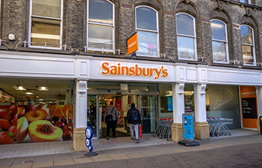 A Sainsbury's story in Cambridge, England.