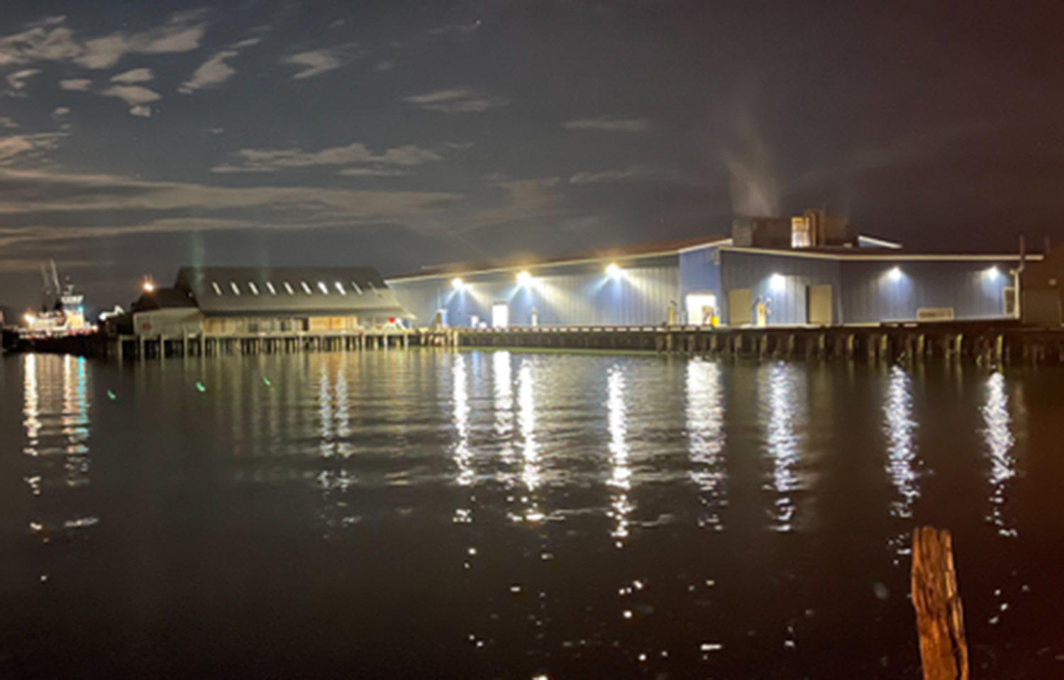 Peter Pan Seafoods' Port Moller, Alaska, processing facility.