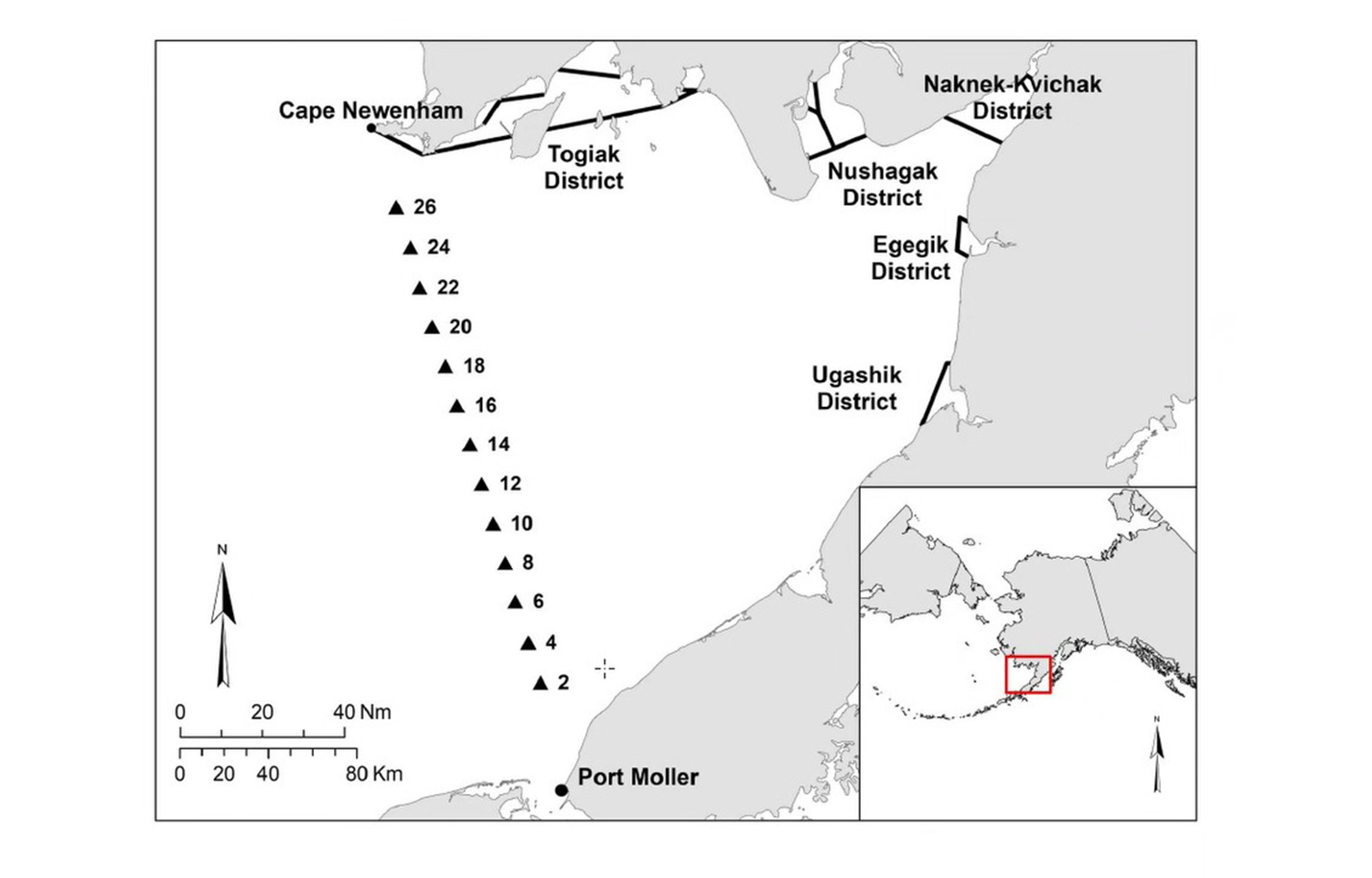Map of PMTF fishing spots
