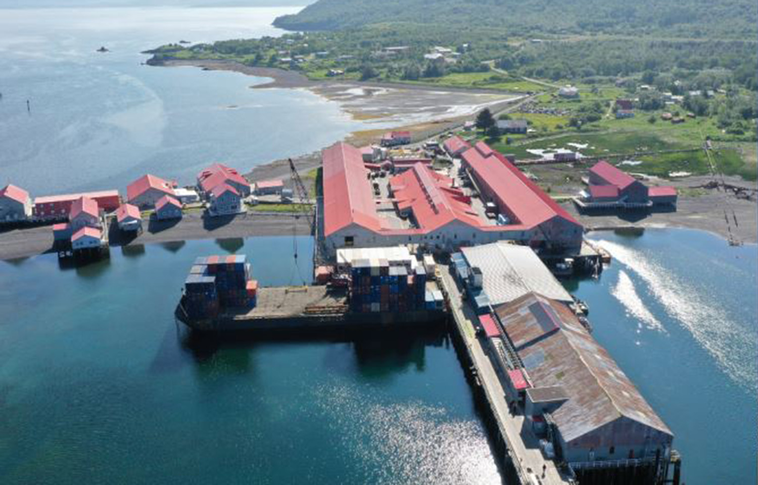 OBI Seafoods' Larsen Bay plant.